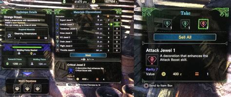 critical boost jewel mhw|mhw how to upgrade jewels.